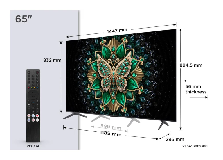 TCL 65C6K Pro review: QD-Mini LED de 65 inch, 144Hz și HDMI 2.1