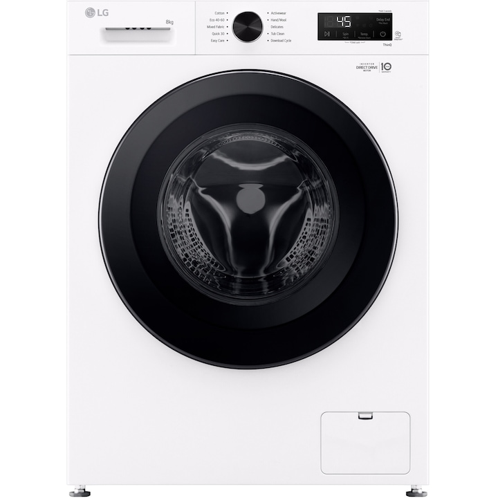 LG F4X1008NWK Recenzie – Mașină de spălat 8 kg cu motor inverter și control Wi-Fi la 2.099 RON