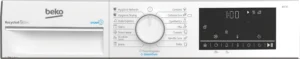 Review Uscător de rufe Beko B3T67230: pompă de căldură, 7 kg